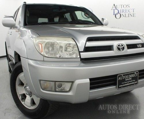 We finance 2003 toyota 4runner awd v8 1 owner mroof 6cd rnngbrds kylssent towpkg