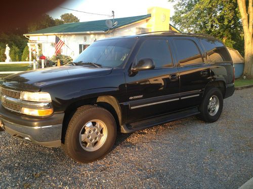 2001 chevrolet tahoe 4x4 leather *whelen-sho-me*