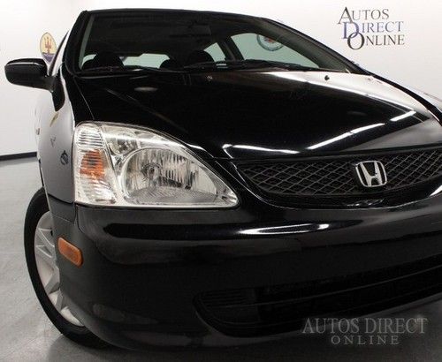 We finance 02 si 5 spd i-vtec dohc sunroof two tone interior cd stereo spoiler