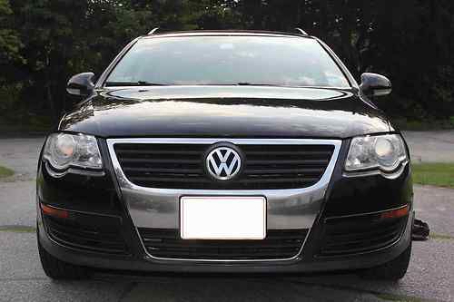 2007 volkswagen vw passat 2.0 t wagon black used