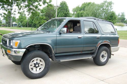 1991 toyota 4runner sr5 sport utility 4-door 3.0l