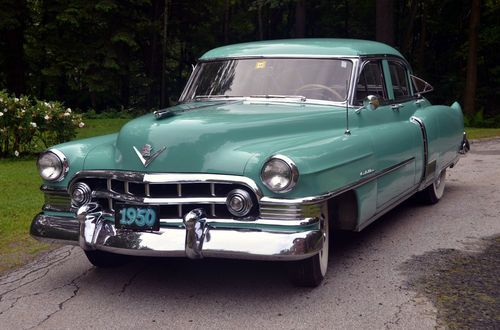 1950 cadillac fleetwood model 60 special, robin's egg blue