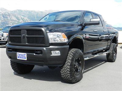 Dodge ram mega cab laramie 4x4 custom lift wheels tires cummins diesel nav roof