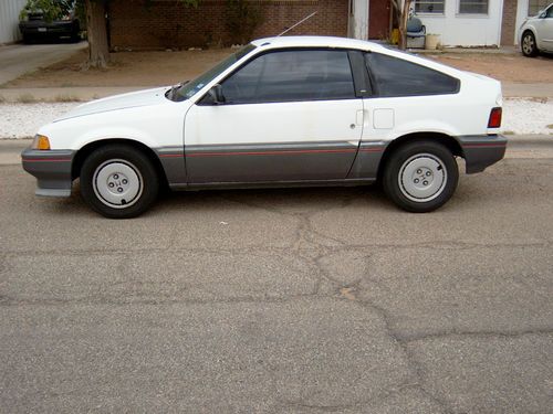 1987 honda civic crx coupe 2-door 1.5 liter 12 valve 3 barrel carburetor engine