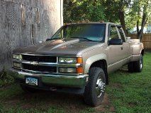 1997 chevrolet k3500 1 ton dually 4 x 4 ext cab big block 7.4l