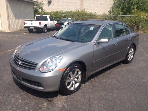 2006 infiniti g35 x sedan 4-door 3.5l