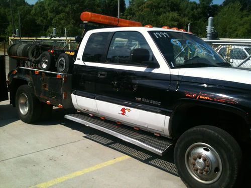 99 dodge ram 3500 quad cab 4x4 wrecker