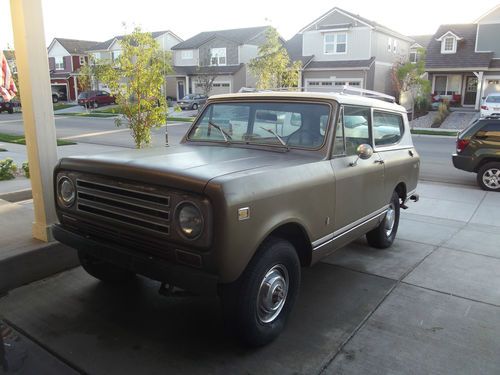 1972 international scout ii (barn fresh)