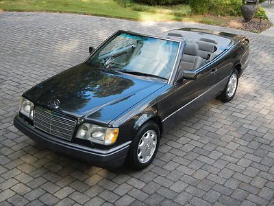1995 mercedes e320 cabriolet last year of the real four seat conv