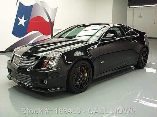 2011 cadillac cts-v supercharged sunroof recaro nav 19k texas direct auto