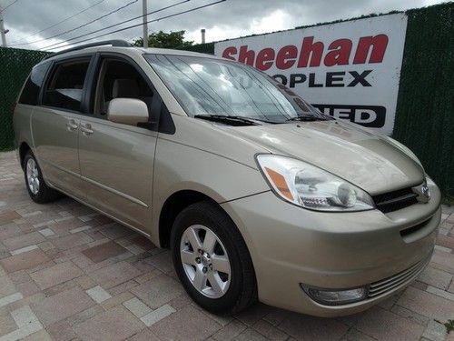 2004 toyota sienna xle 1 owner 7 passenger quad capt chairs pwr more! automatic