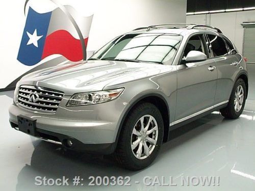 2008 infiniti fx35 tech awd sunroof nav rear cam 37k mi texas direct auto