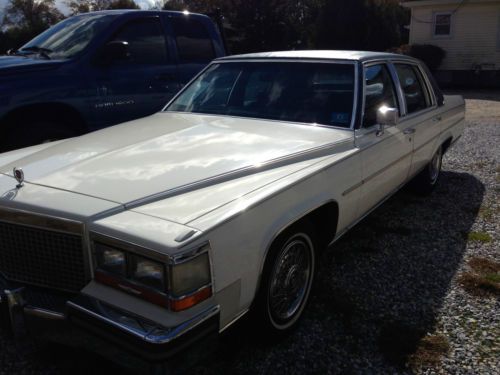 1988 cadillac sedan deville fleetwood (one owner)