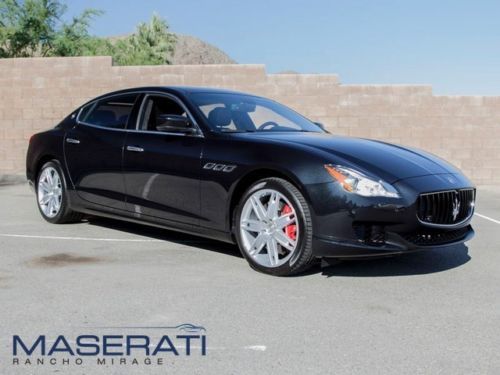 2014 quattroporte gts nero ribelle bowers wilkins ventilated seats remote start