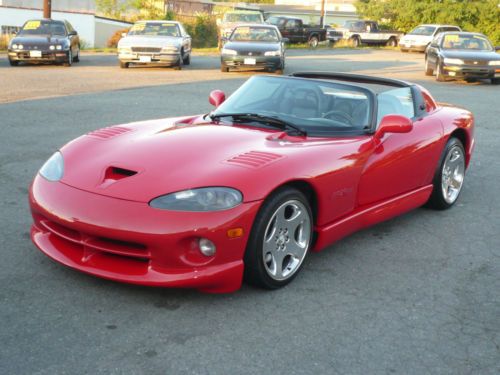 2000 dodge viper r/t-10 convertible 49k miles!  look!