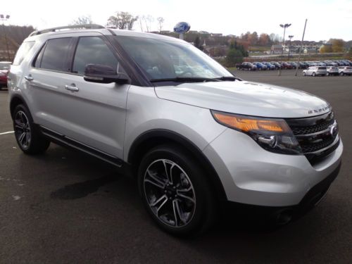 Certified 2013 explorer sport v6 4x4 navigation rear camera 3rd row seats video