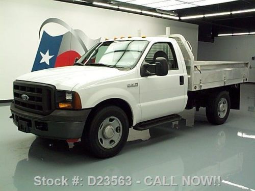 2005 ford f350 xl regular cab 5.4l v8 auto flat-bed 52k texas direct auto