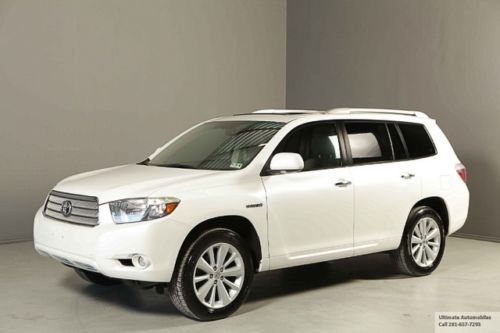 2009 toyota highlander awd hybrid limited navigation rearcam leather heatseats !