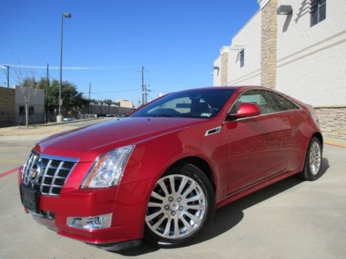 2012 cts coupe performance pkg  navigation blind spot 1-owner only 3k miles!