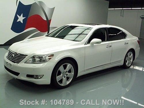 2011 lexus ls460 comfort sunroof nav rearview cam 28k texas direct auto