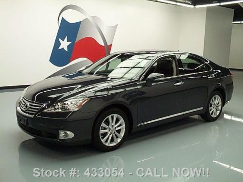 2011 lexus es350 sunroof climate seats one owner 23k mi texas direct auto