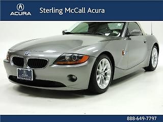 2003 bmw z4 roadster 2.5i convertible heated seats 6spd smg cd low miles!