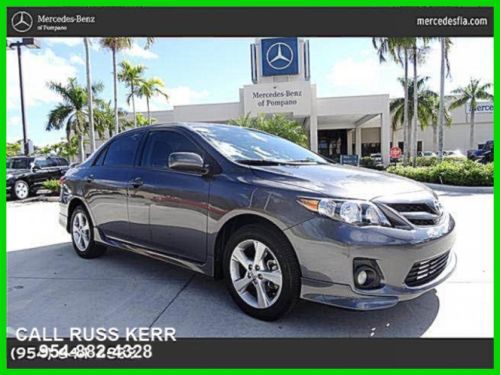 2013 corolla s 1.8l i4 16v automatic front wheel drive sedan