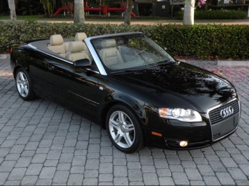 08 audi a4 2.0t automatic convertible leather florida car heated seats homelink