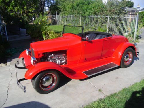 1928 ford roadster, all steel v8, awesome street rod!