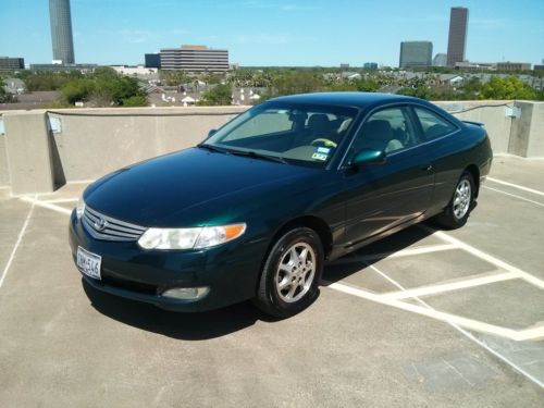 2002 dark green toyota solara se coupe 2-door 2.4l *new tires* *new brakes*