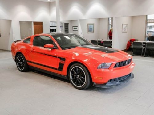 Boss 302 manual coupe 5.0l cd 6-speed manual transmission  (std) power steering