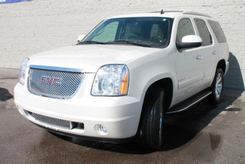 11 yukon denali 30k miles clean carfax 1 owner gm certified nav leather trade in