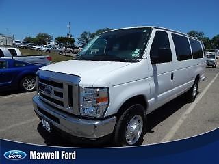 13 ford econoline wagon e350 super duty ext xlt, 1 owner, we finance!