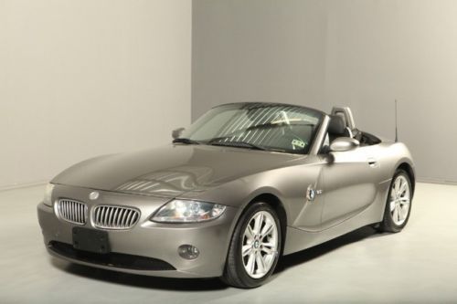 2005 bmw z4 3.0i convertible sports pkg 6-speed leather xenons alloys pdc