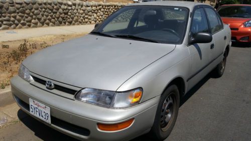 1993 toyota corolla base sedan 4-door 1.8l (video demo of walk around and drive)