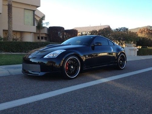 Stillen supercharged 350z nissan 400rwhp 11k miles 6 spd g35 370z dvd nav subs