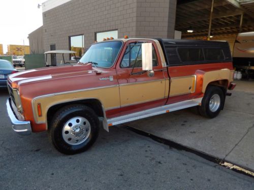 Chevy 1977 c30 dually one tough truck late eng 454 lots and lots of money spent