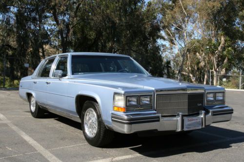 1984 cadillac fleetwood brougham sedan 4-door 4.1l