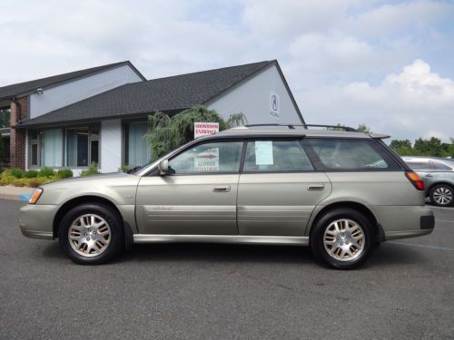 No reserve 2003 subaru legacy outback h6-3.0 vdc awd 3.0l auto sunroof leather