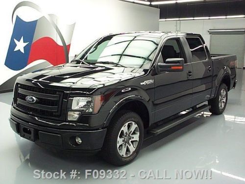 2013 ford f150 fx2 sport crew 5.0l v8 side steps 11k mi texas direct auto