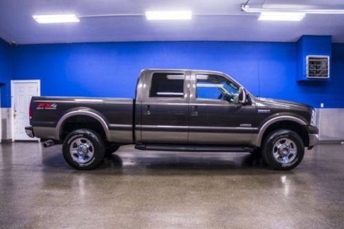 6.0l powerstroke diesel crew cab bed liner running boards leather trailer brake