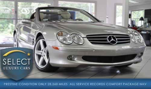 Stunning sl500 comfort &amp; trim pkg parktronic bi-xenon service history new tires