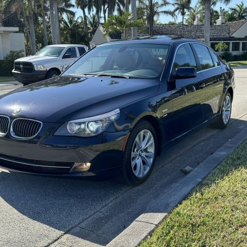 2009 bmw 5-series 535i xdrive awd clean carfax low 43k miles 528