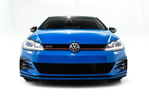 2019 volkswagen golf rabbit edition in rare cornflower blue