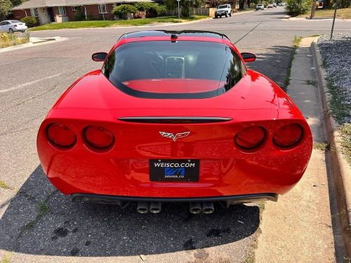 2005 chevrolet corvette base very low miles and both tops