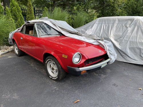 1981 fiat 124 spider