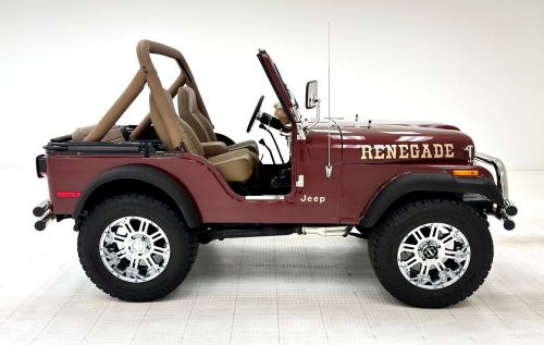 1980 jeep cj renegade