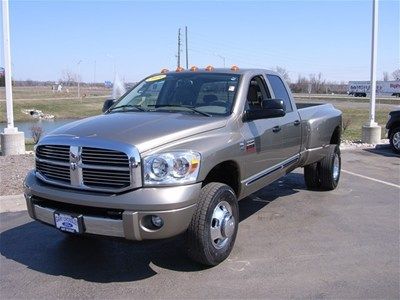 2009 laramie dually cummins 6 speed manual leather