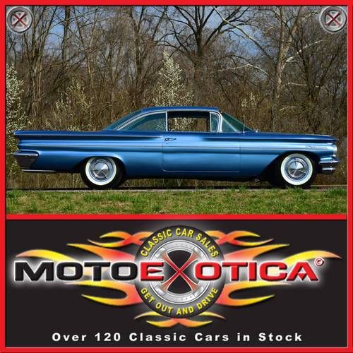 1960 pontiac catalina-recent cosmetic restoration-original sales contract