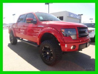 2013 ford f-150 crew fx4 4x4 lux navi 6-in lift